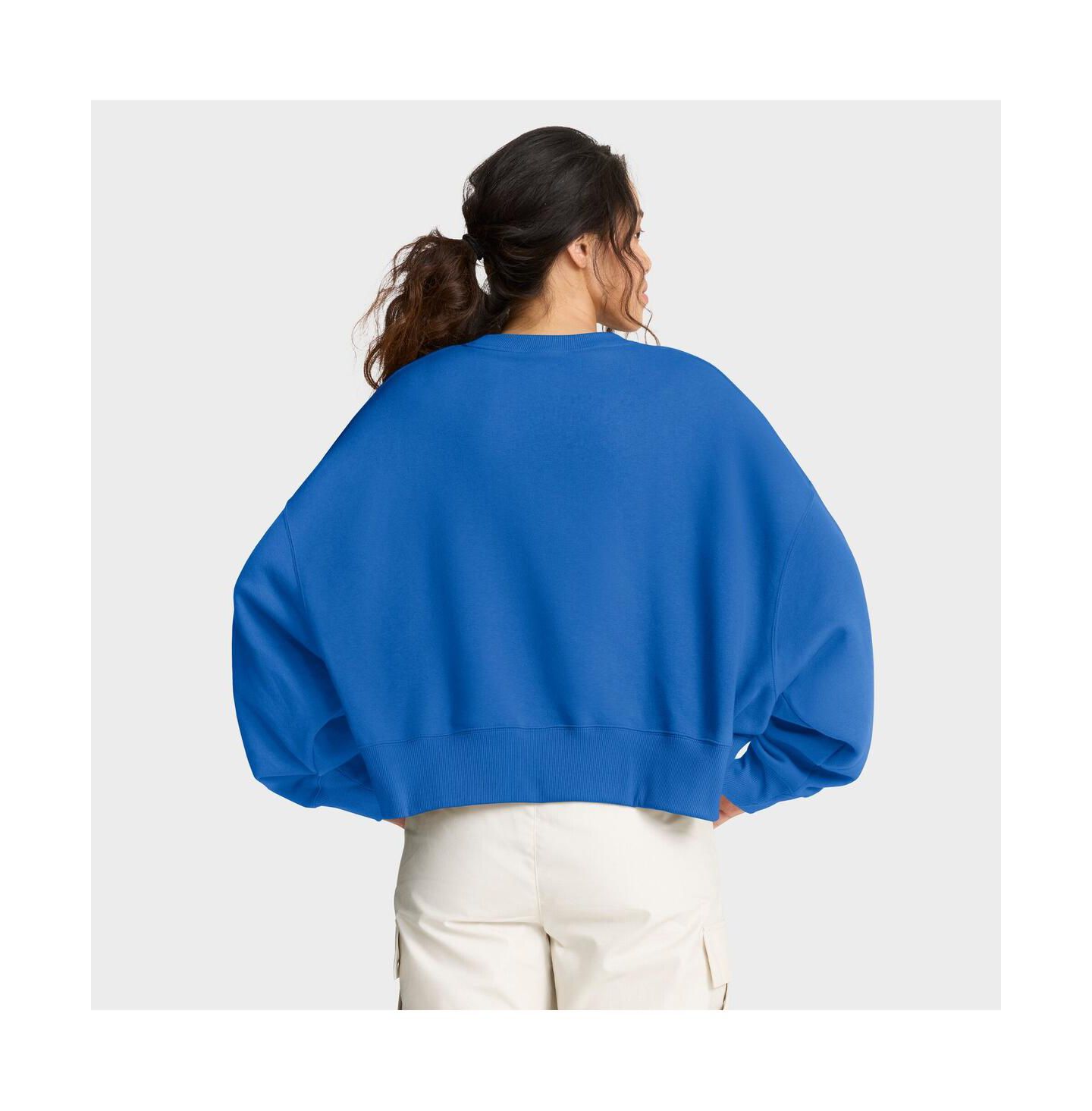 Женский свитшот Nike Blue Ucla Bruins Oversized Phoenix Arch Pullover — фото 2