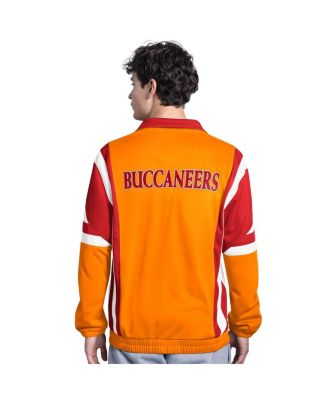 Men's&nbsp;Orange Tampa Bay Buccaneers Contender Logo Full-Zip Track Jacket