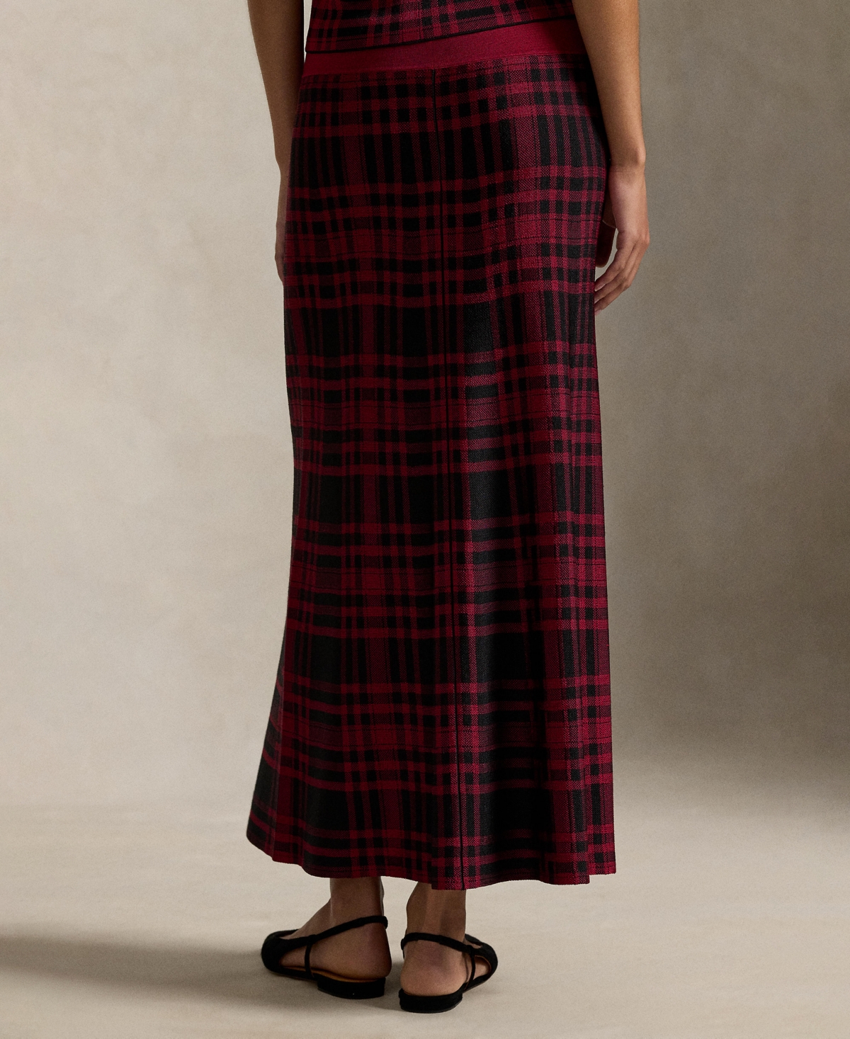 Polo Ralph Lauren Women's Pull-On Sweater Midi Skirt