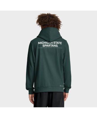 Men's Green Michigan State Spartans 2025 Sideline Standard Issue Dri-FIT Full-Zip Hoodie