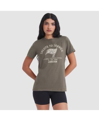 Nike - Women's Olive Tampa Bay Buccaneers 2025 Salute to Service Sideline T-Shirt