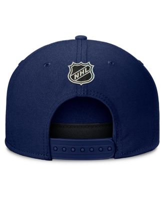 Men's Navy New York Rangers Authentic Pro Rink Team Code Snapback Hat