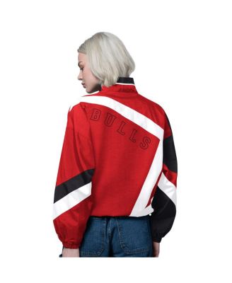 Women's Red/Black Chicago Bulls 1st Quarter Full-Zip Jacket