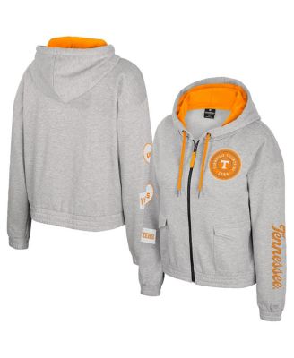 Colosseum - Women's Gray Tennessee Volunteers Alfie Full-Zip Hoodie Jacket