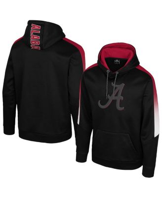 Colosseum - Men's Black Alabama Crimson Tide The Gang Blackout Hoodie