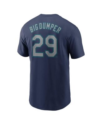 Men's Cal Raleigh Navy Seattle Mariners Name Number Player Nickname T-Shirt
