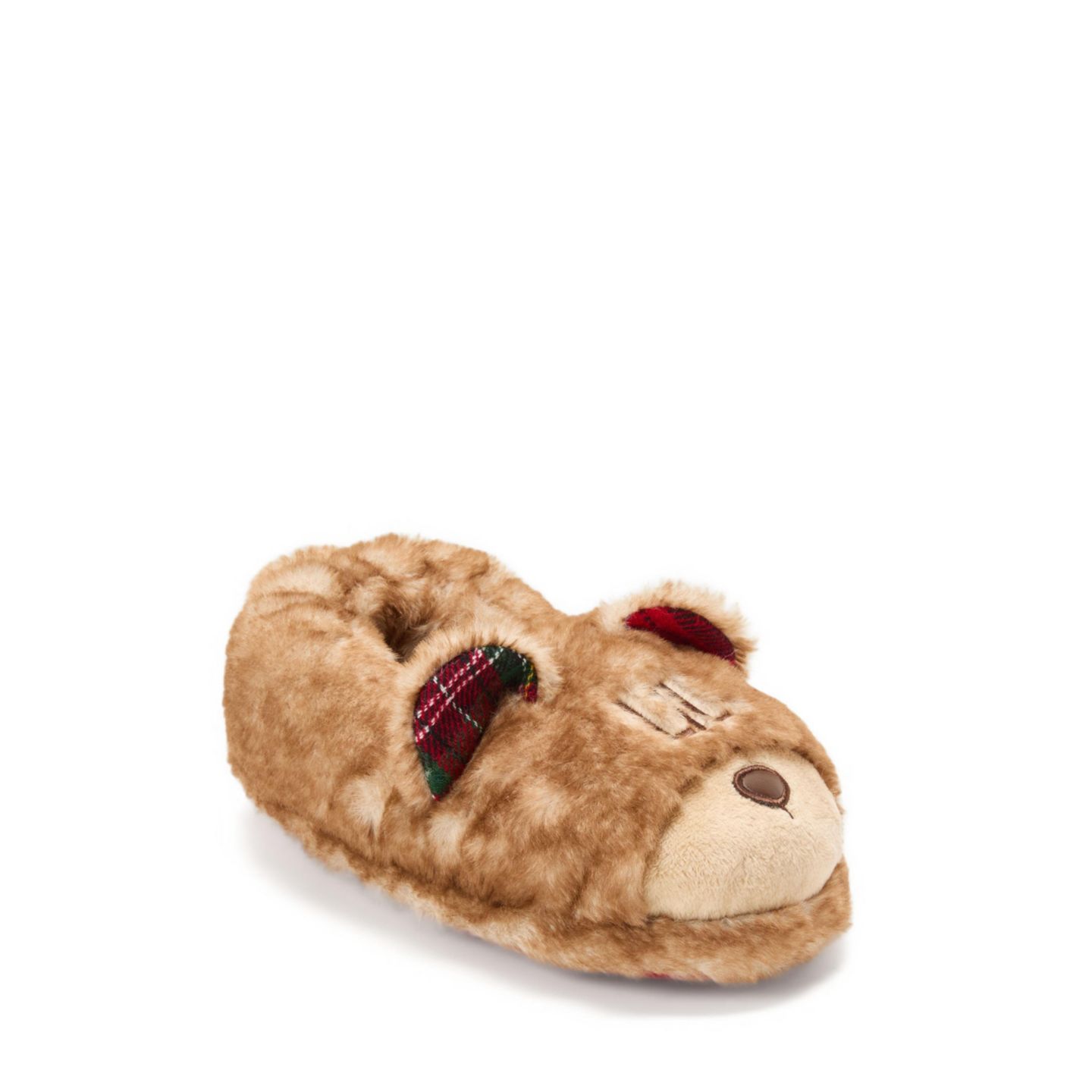 Детские домашние тапочки Dearfoams Lil Bear с закрытой пяткой, цвет: Морозный — фото 2
