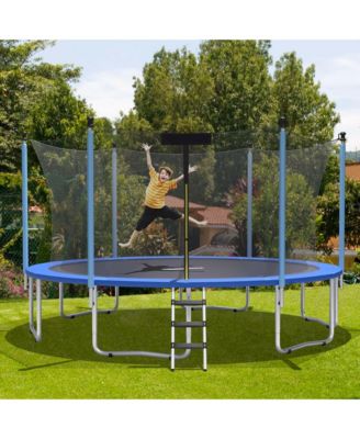 12FT Trampoline Replacement Safety Pad Bounce Frame Waterproof Spring Cover