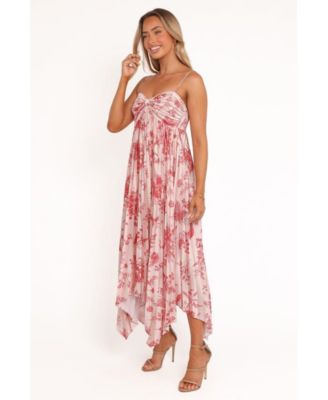 Women's Vikki Dress - Red Floral