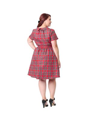 Plus Size Flare Dress