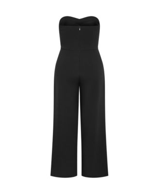 Plus Size Alexi Strapless Jumpsuit