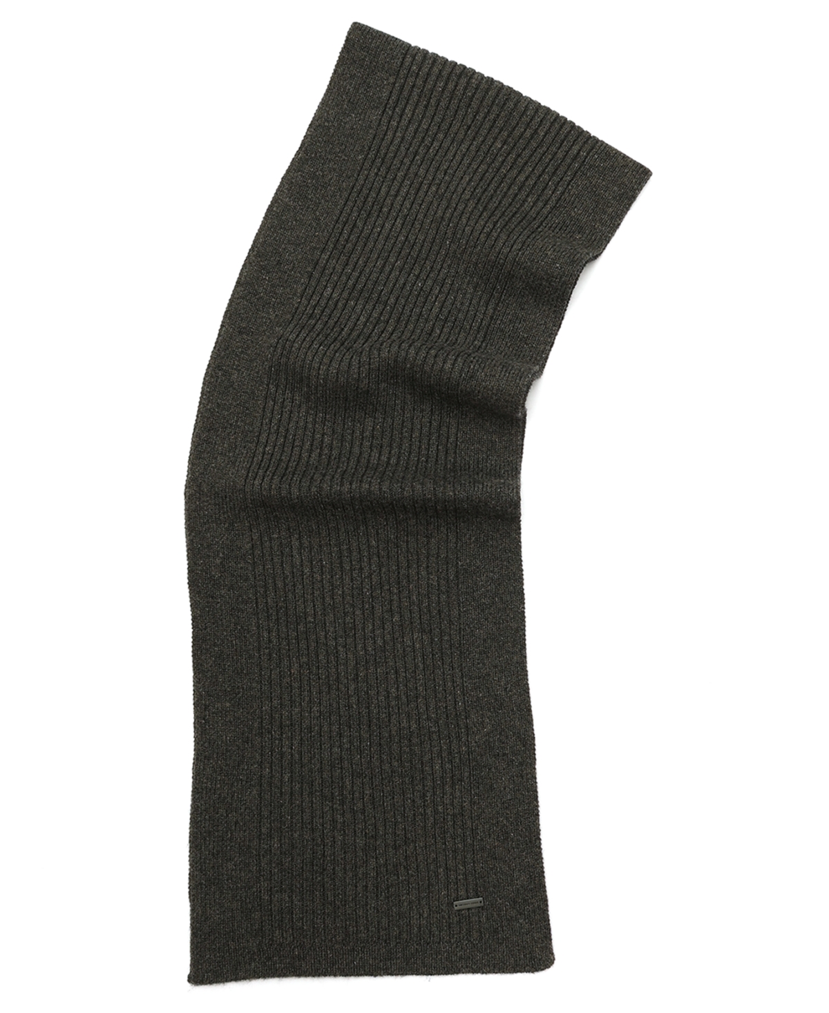 Michael Kors Men's Wide Center Rib Scarf In Gray