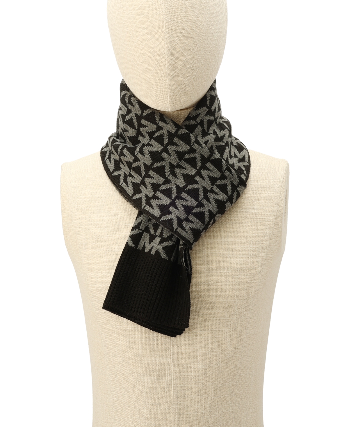 Michael Kors Men's Small Mk Stripe Scarf