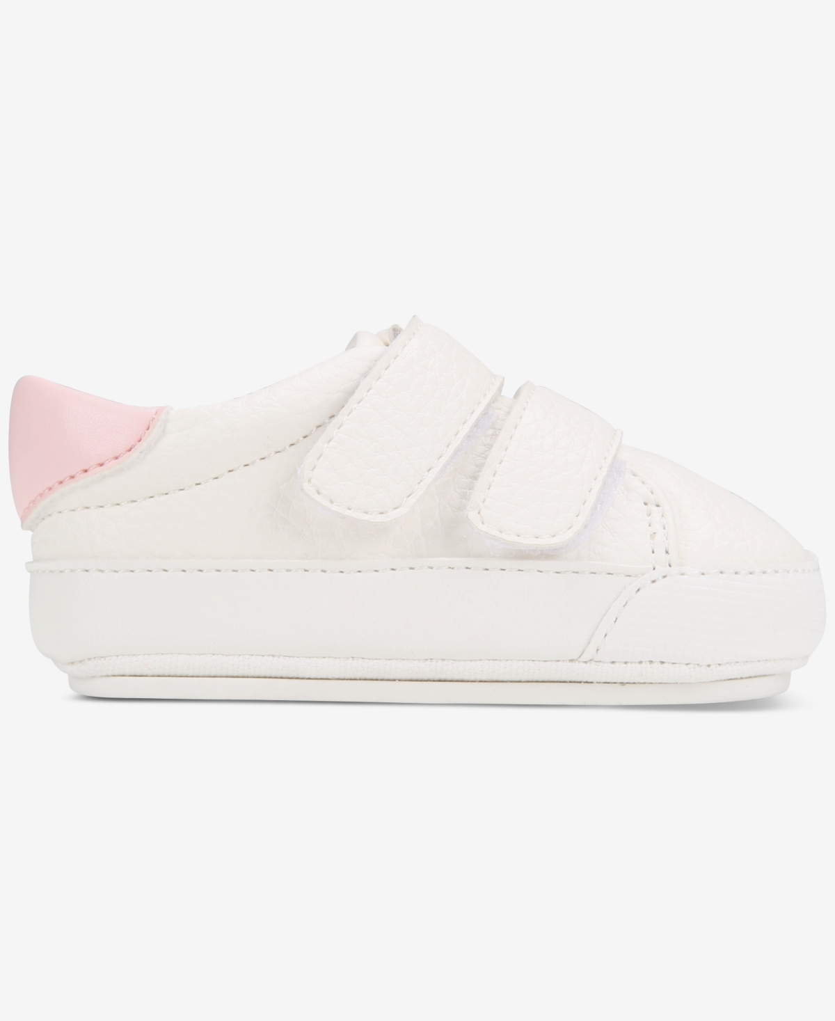 First Impressions Baby Strap Sneakers, Macy's Exclusive In White