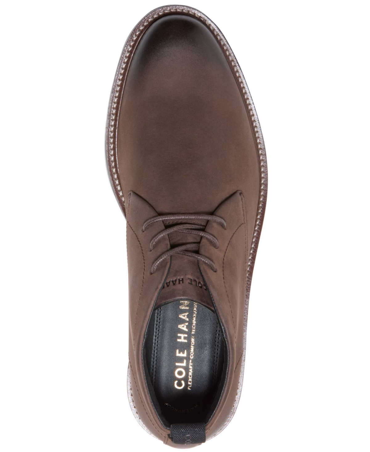 Cole Haan Roundhill Grand Chukka Boots Ch Dark Chocolate Nubuck In Brown