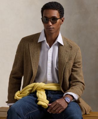 Men's Striped Long-Sleeve Shirt