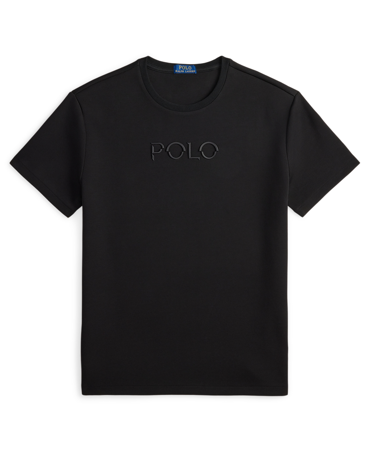 Polo Ralph Lauren Men's Classic Fit Logo Double-knit T-shirt In Black