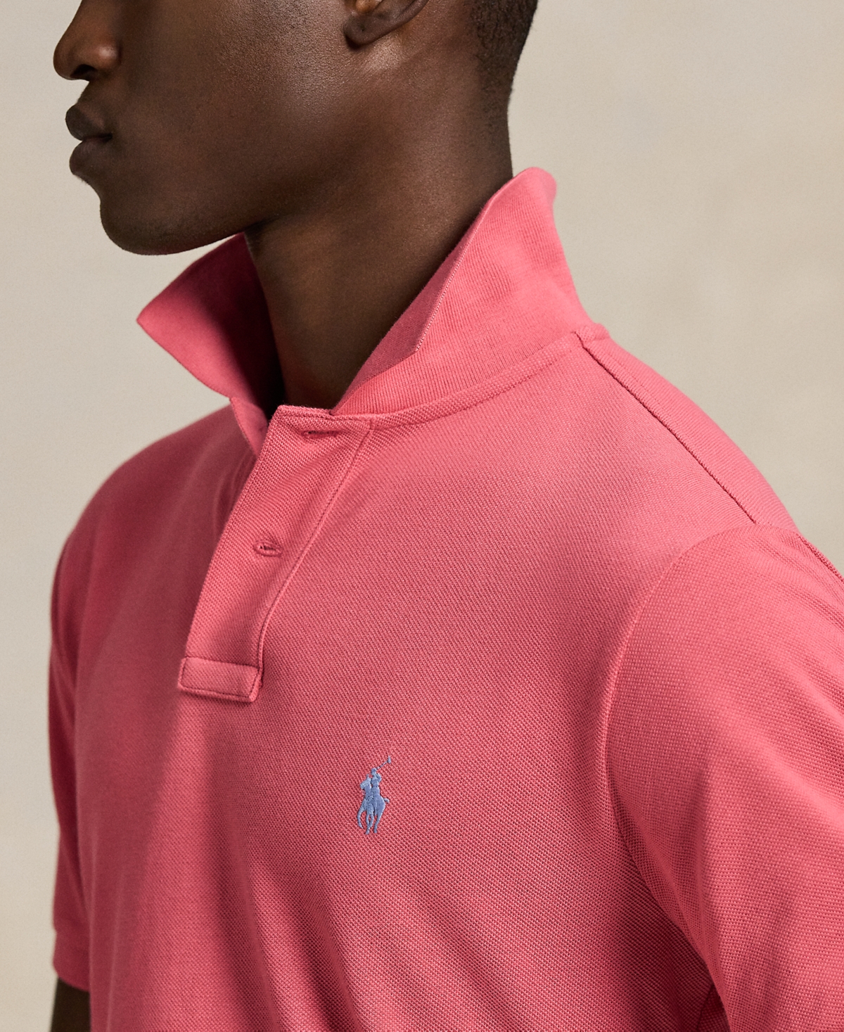 Polo Ralph Lauren Men's Custom Slim-Fit Mesh Shirt