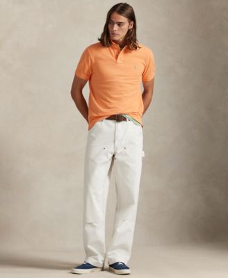 Men's Custom Slim Fit  Mesh Polo
