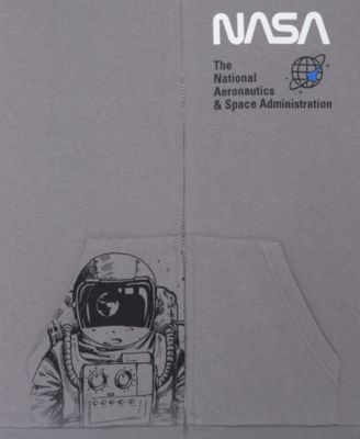 Boys' 5-20 Space Patches Full-Zip Hoodie