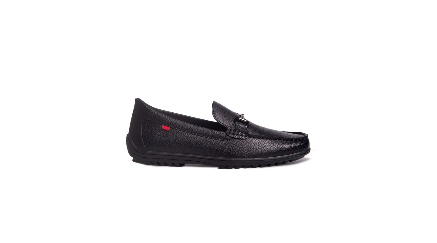 Мужские туфли Marc Joseph New York Elliot Road Hands-Free Slip On Technology Buckle, цвет: Чёрный — фото 4