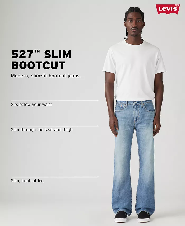 Levi’s Men’s 527 Slim Bootcut Fit Jeans - thumbnail 8