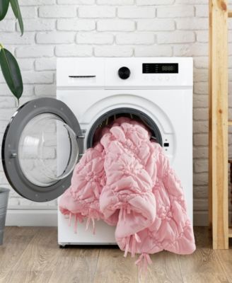 Lily Floral Embroidery 2-Pc. Comforter Set, Twin