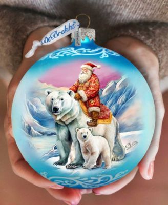 Arctic Adventurer LE Glass Ornament