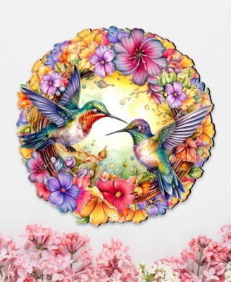 Hummingbirds Holiday Door D&eacute;cor