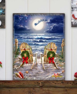 Moonlight Christmas Wall Art By Gelsinger