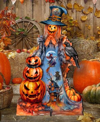 Pumpkin Scarecrow Outdoor D&eacute;cor