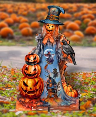 Pumpkin Scarecrow Outdoor D&eacute;cor