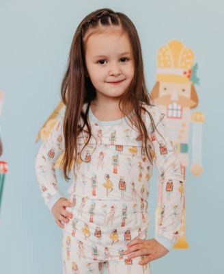 Baby Girls' Juliet Long-Sleeve Top and Pants Pajama, 2-Piece Set