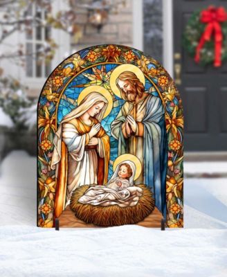 Classic Nativity Outdoor Garden D&eacute;cor