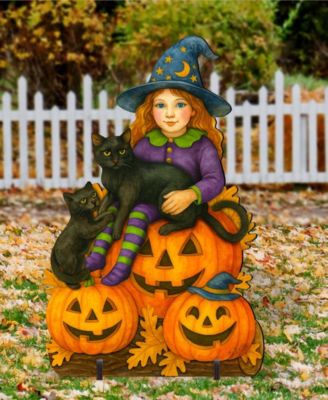 Halloween Witch Outdoor Garden D&eacute;cor