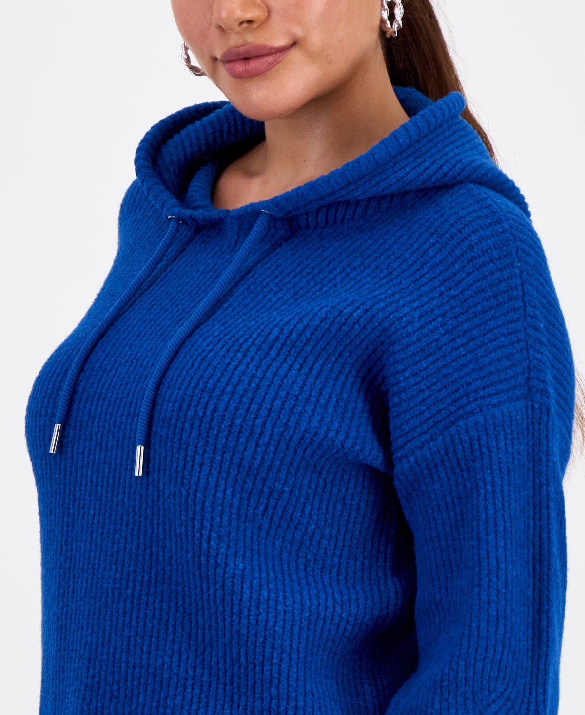 I.n.c. International Concepts Petite Blouson-Sleeve Hoodie, Macy's Exclusive