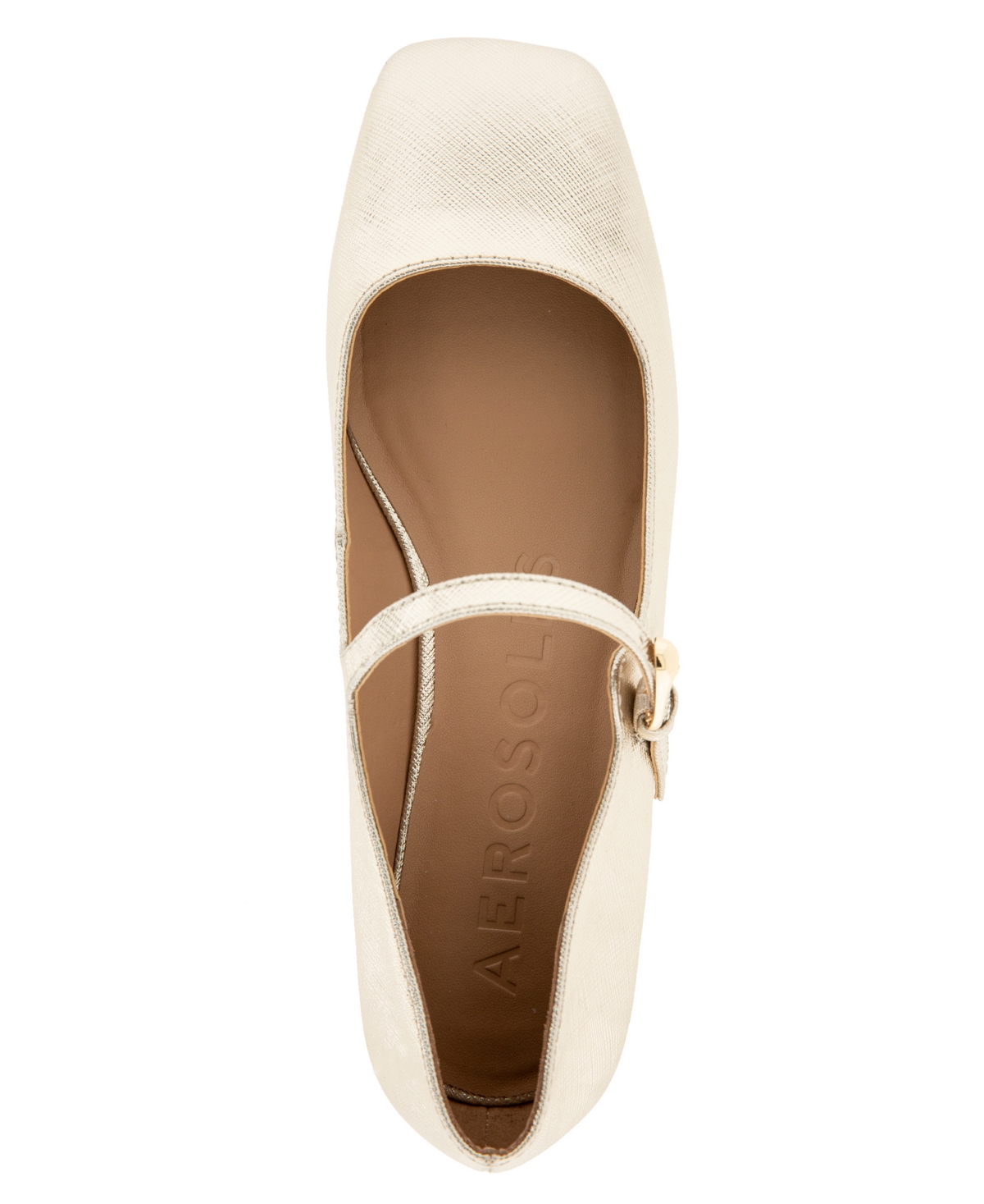 Aerosoles Isannah Mary Jane Pump In Gold