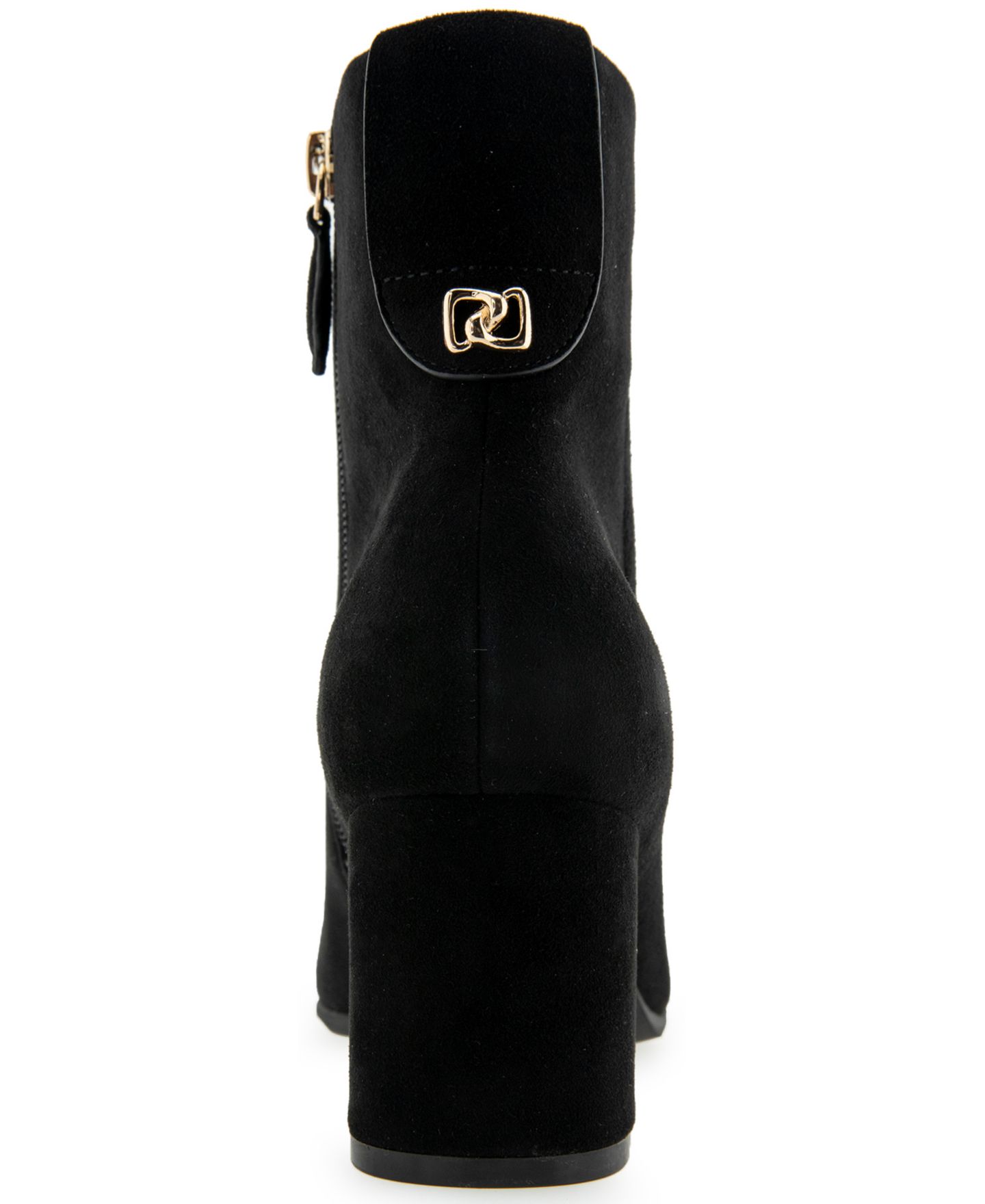 Женские ботинки Aerosoles Magnus Zipper Booties, цвет: Чёрный искусственный замшевый — фото 3