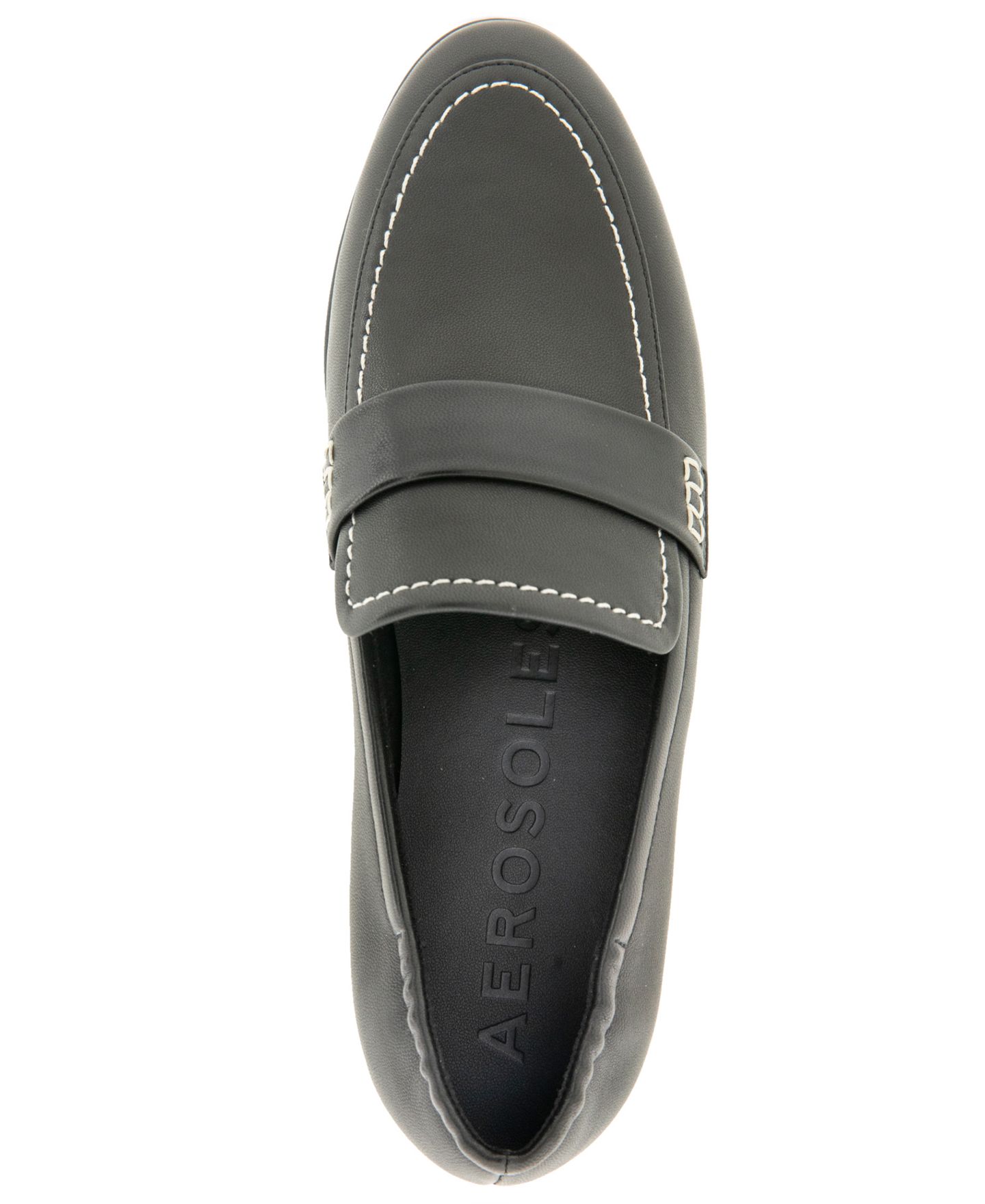 Женские повседневные балетки Aerosoles Noha, цвет: Чёрный мягкий кожаный — фото 4