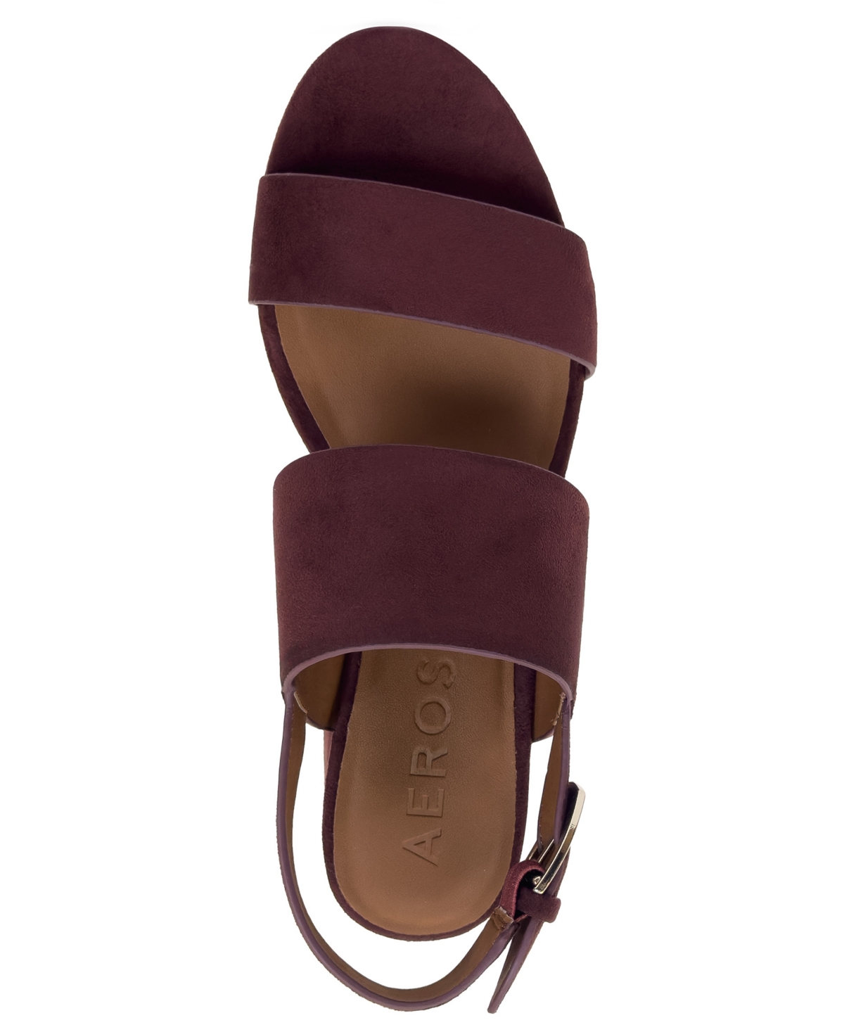 Aerosoles Women's Camilia Pump Heel Sandals In Burgundy