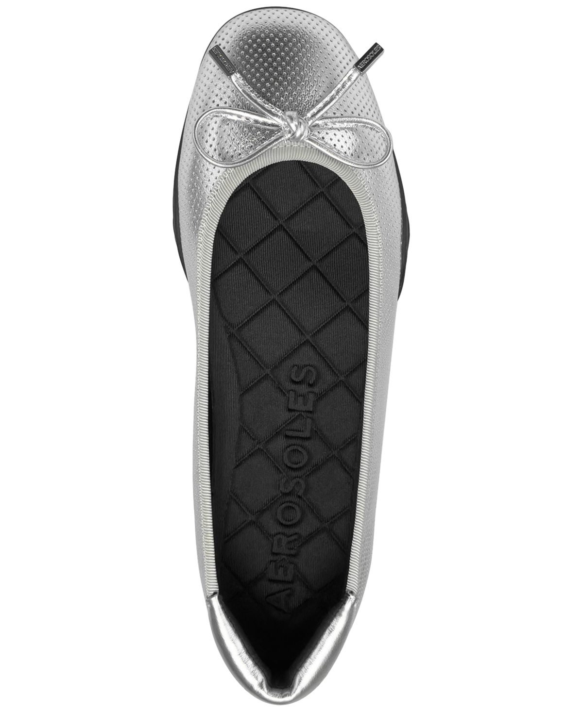 Aerosoles Women's Onyx Flat In Silver