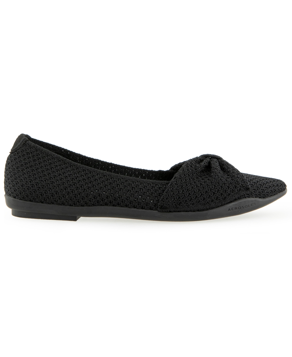 Aerosoles Women's Davita Knit Flat In Black