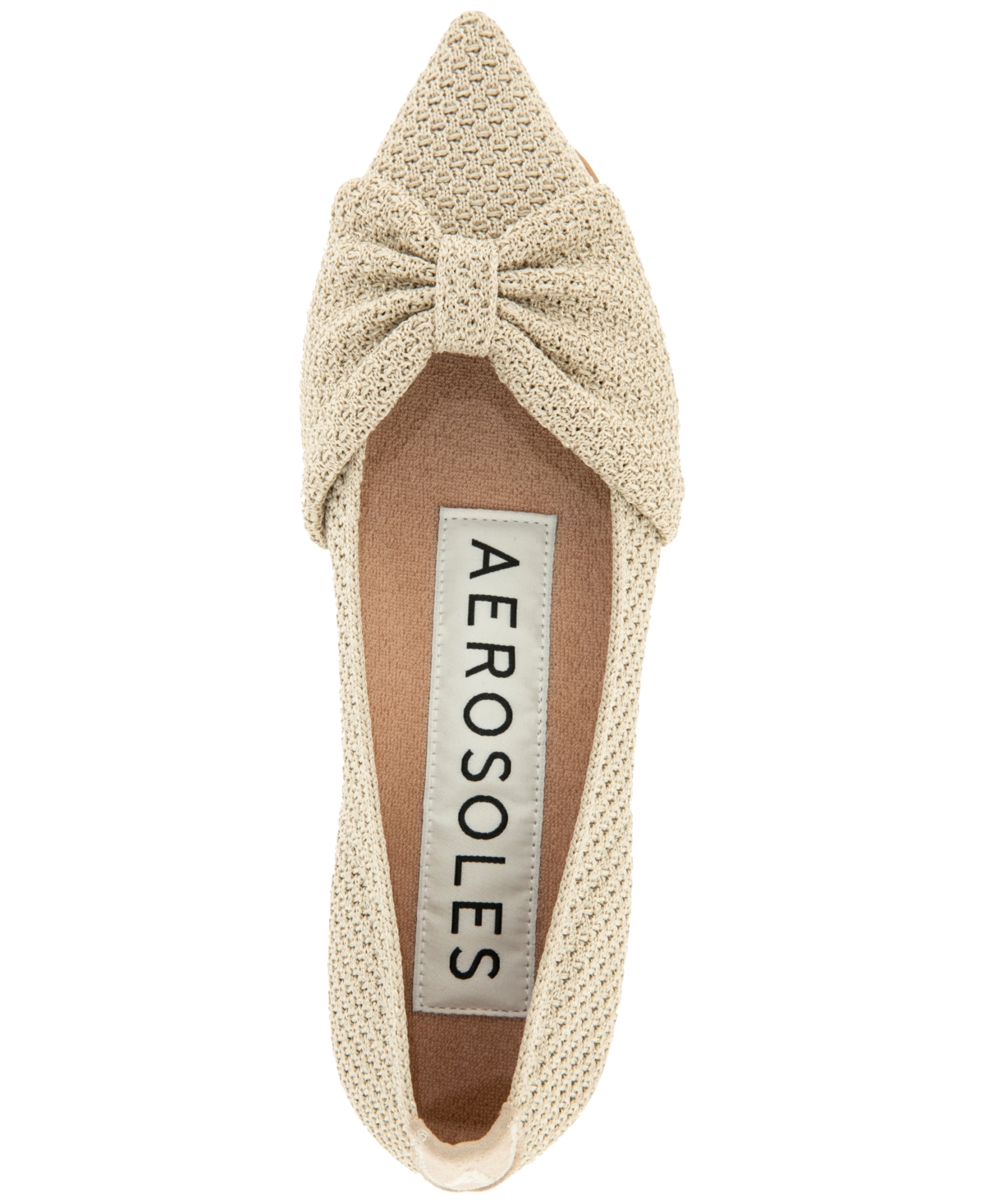 Aerosoles Women's Davita Knit Flat In Neutral