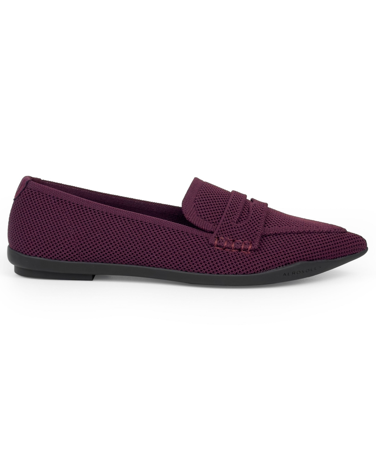 Aerosoles Women's Davien Casual Knit Flat In Purple