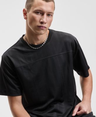 Men's Relaxed Fit Short Sleeve Tonal Striped Crewneck T-Shirt, Macy's Exclusive