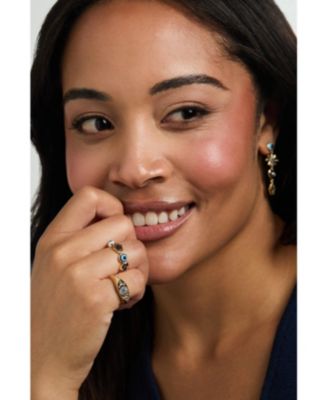 Evil Eye Signet Ring