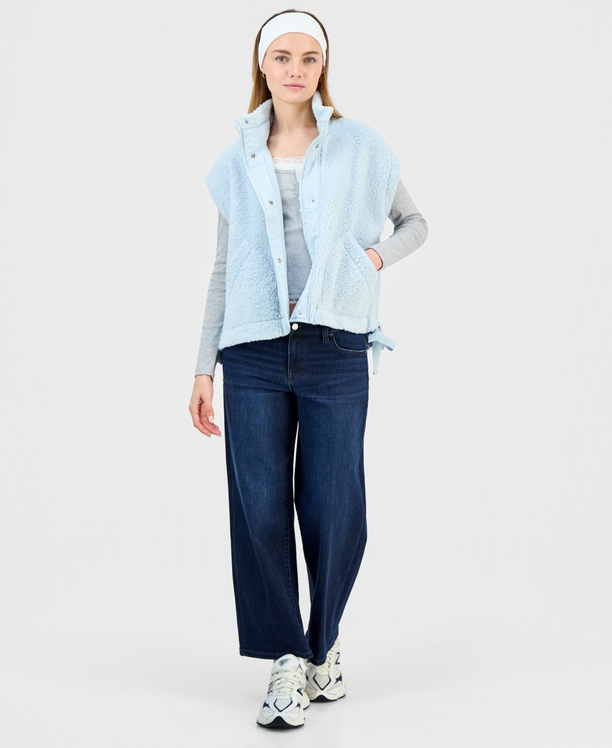 Sincerely Jules Juniors' Sherpa Fleece Vest