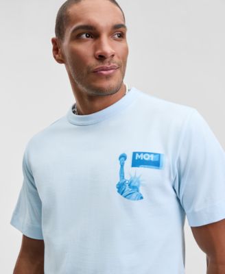 Men's Cityscape Relaxed Fit Short-Sleeve Crewneck Graphic T-Shirt, Macy's Exclusive
