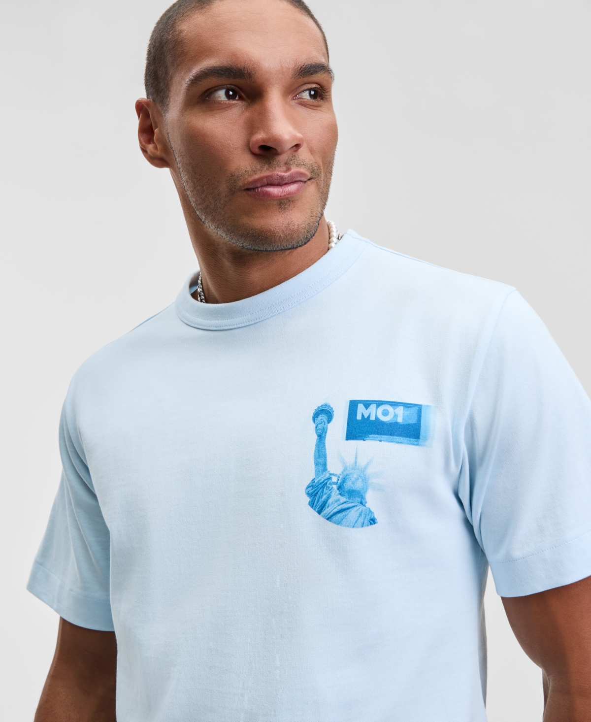 Mode of One Men's Cityscape Relaxed Fit Short-Sleeve Crewneck Graphic T-Shirt, Macy's Exclusive