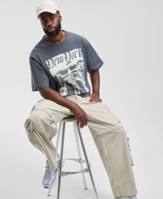Men's New York Relaxed Fit Short-Sleeve Crewneck Graphic T-Shirt, Macy's Exclusive